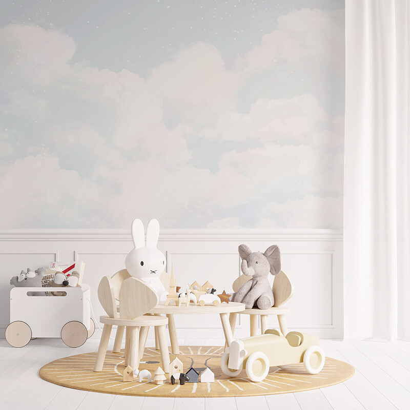 Des Nuages (Clouds) Removable Wallpaper Mural