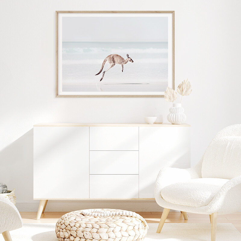 Beach Roo (Landscape)