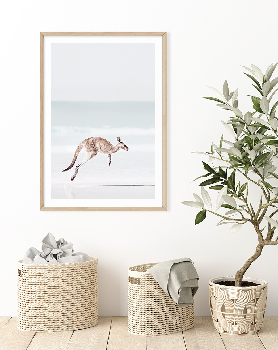 Beach Roo (Portrait)