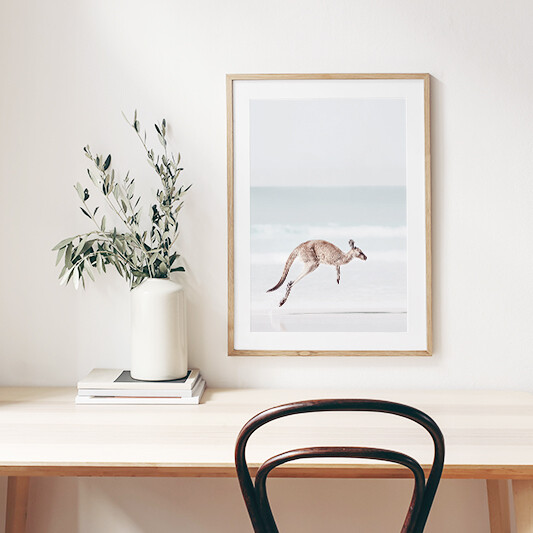 Beach Roo (Portrait)