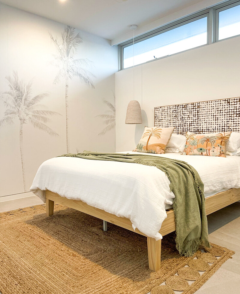 Faded Palms Removable Wallpaper
