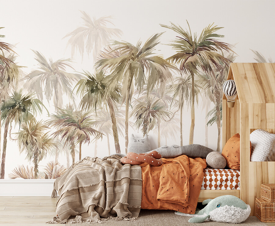 Palm Jungle Removable Wallpaper