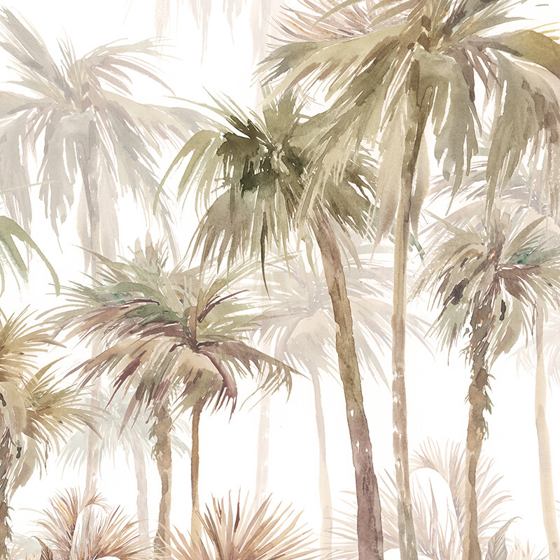 Palm Jungle Removable Wallpaper