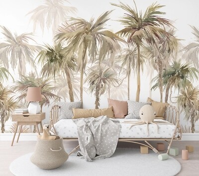 Palm Jungle Removable Wallpaper