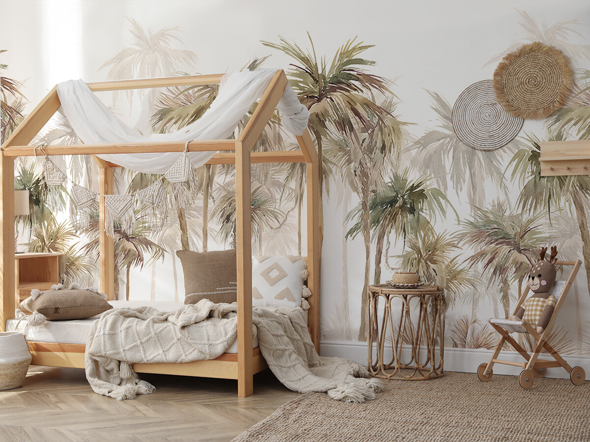 Palm Jungle Removable Wallpaper