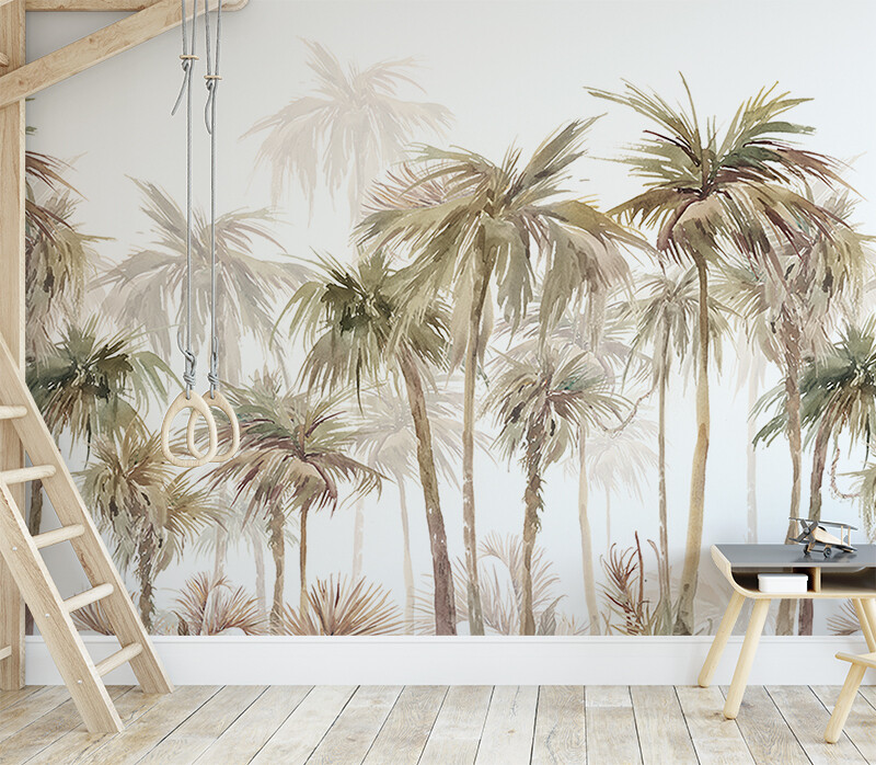 Palm Jungle Removable Wallpaper