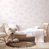 Fairy Floss Palms Removable Wallpaper