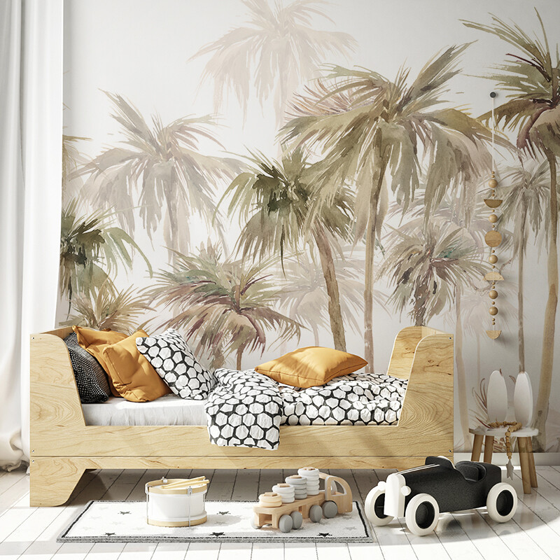 Palm Jungle Removable Wallpaper