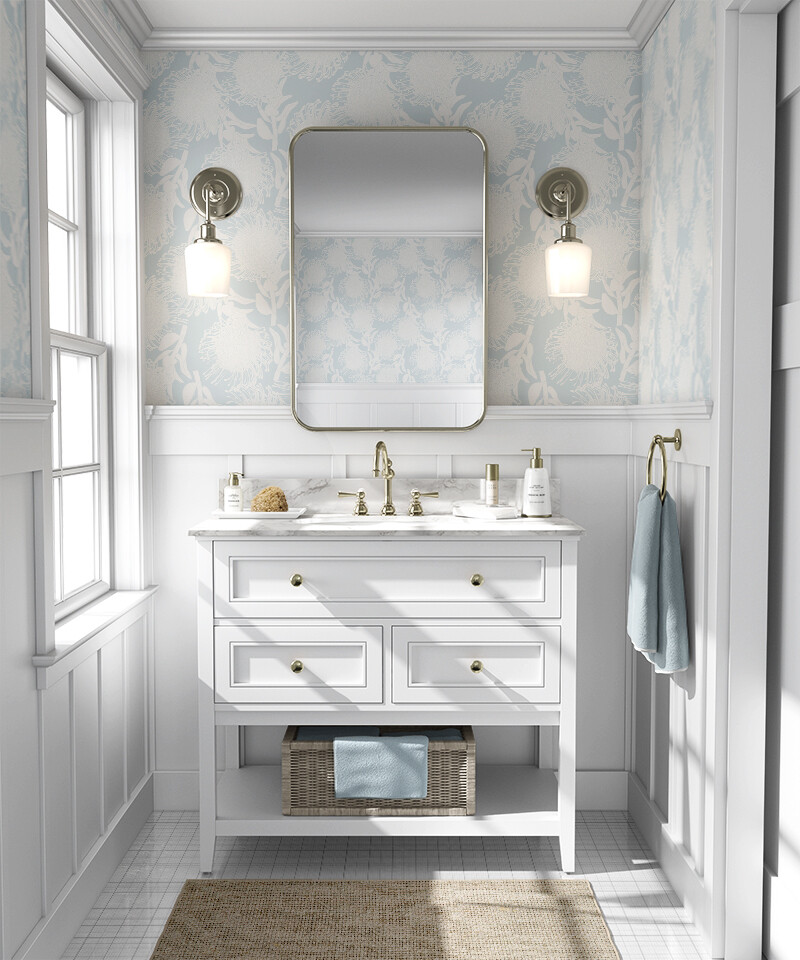 Hamptons Floral II Removable Wallpaper