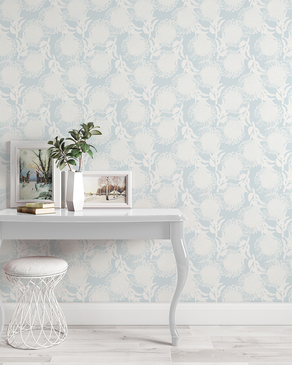Hamptons Floral II Removable Wallpaper