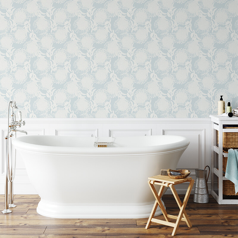 Hamptons Floral II Removable Wallpaper