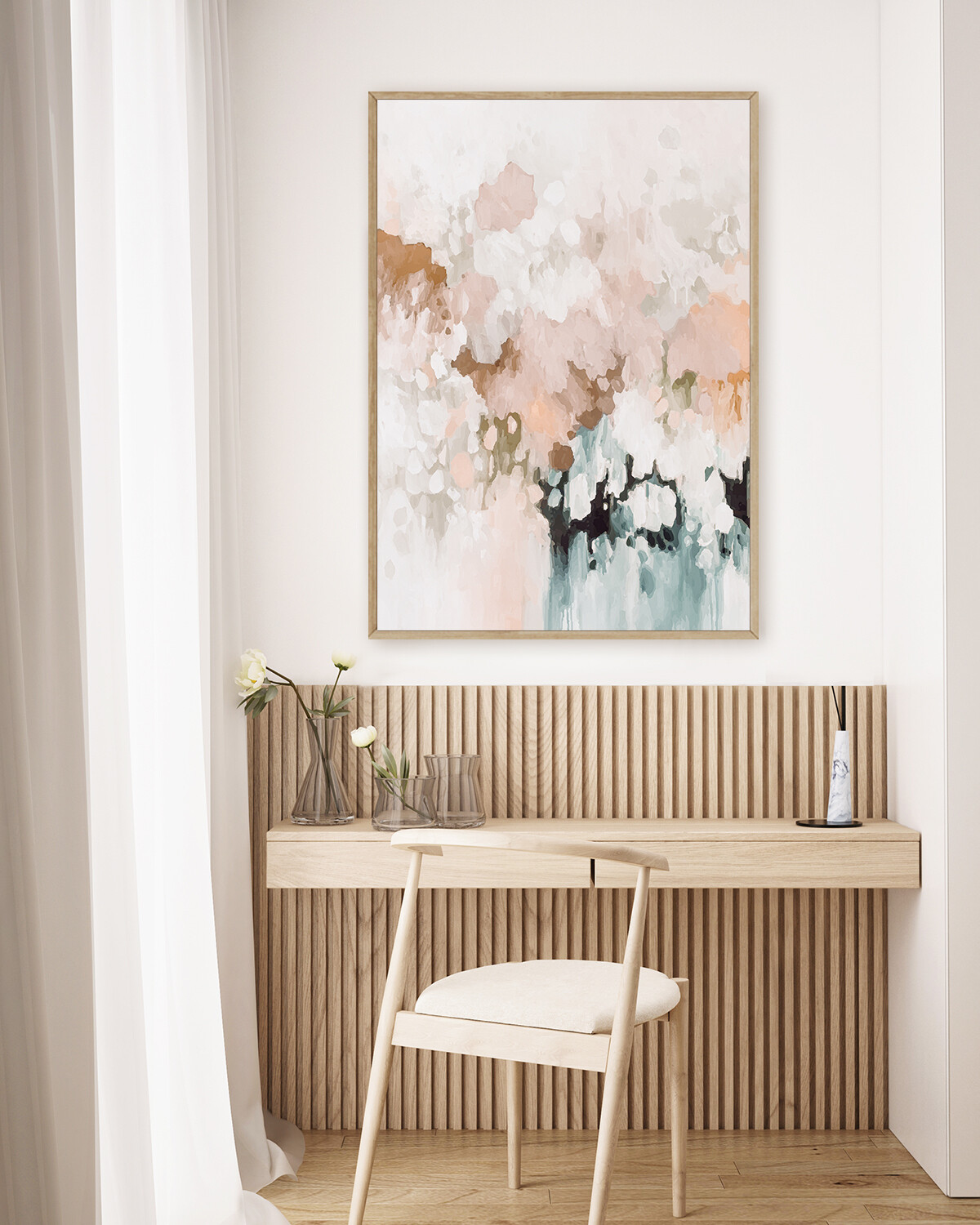 Framed Canvas (oak)