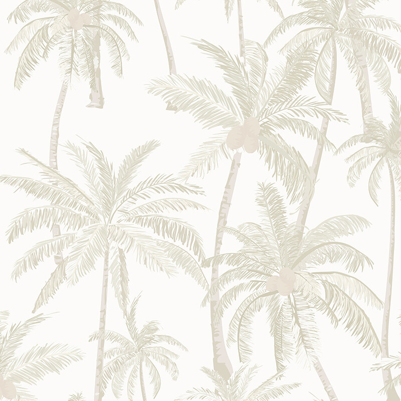 Palm Paradise Removable Wallpaper
