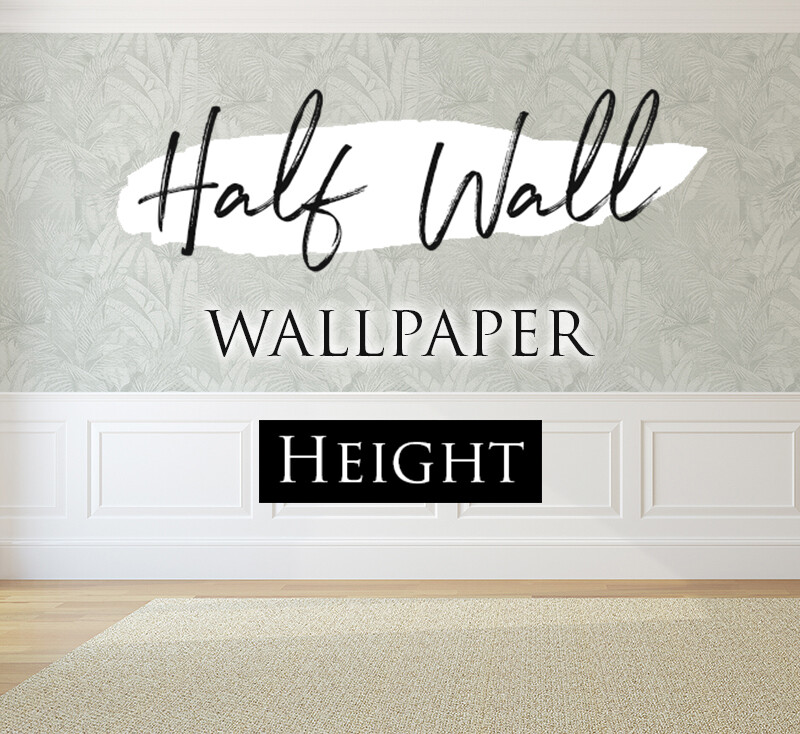 Half Wall - Removable Wallpaper