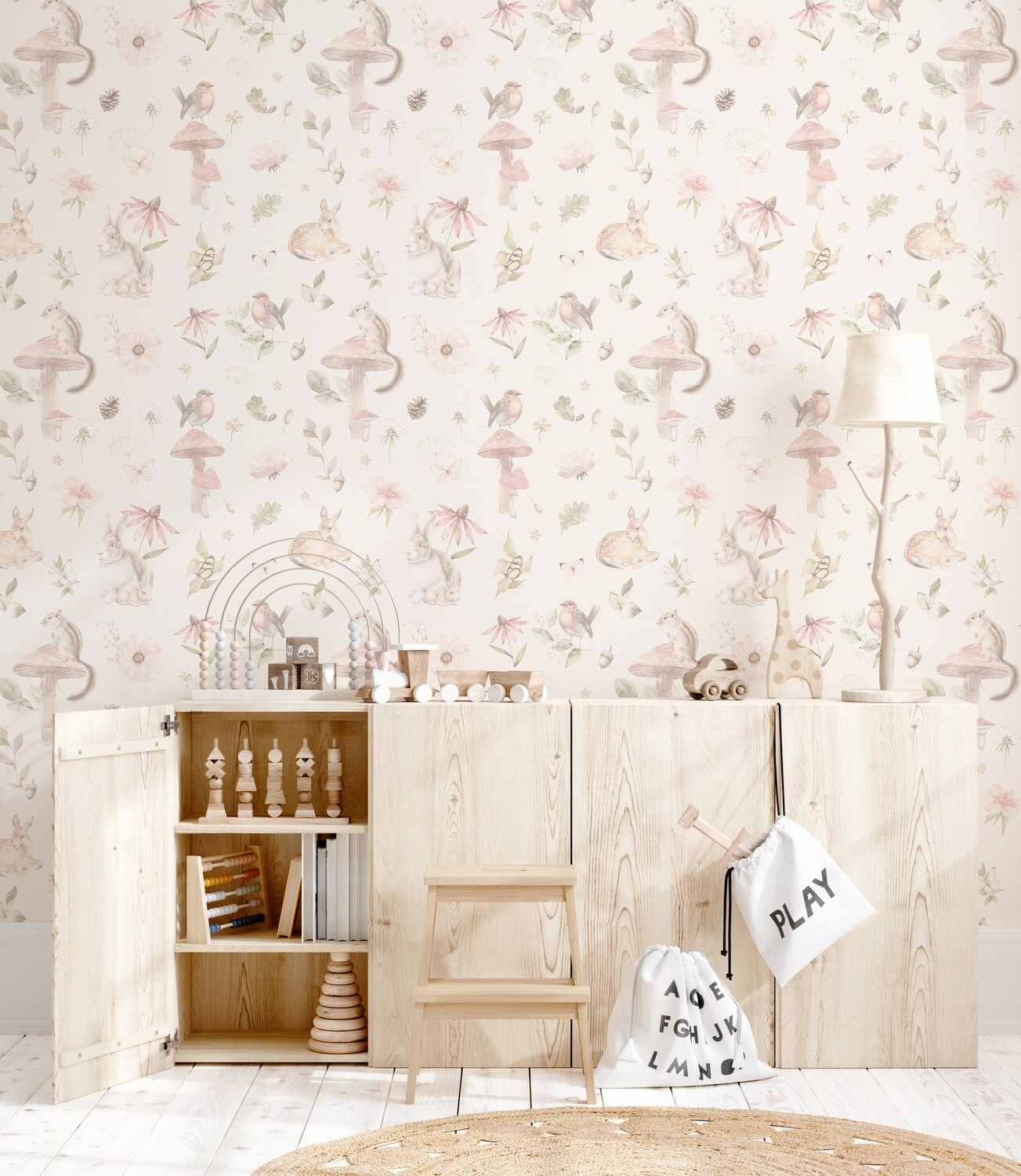 Woodland Dreams Removable Wallpaper