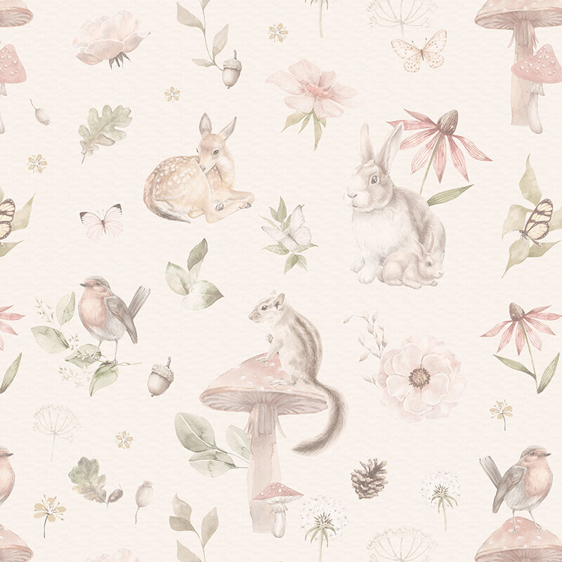 Woodland Dreams Removable Wallpaper
