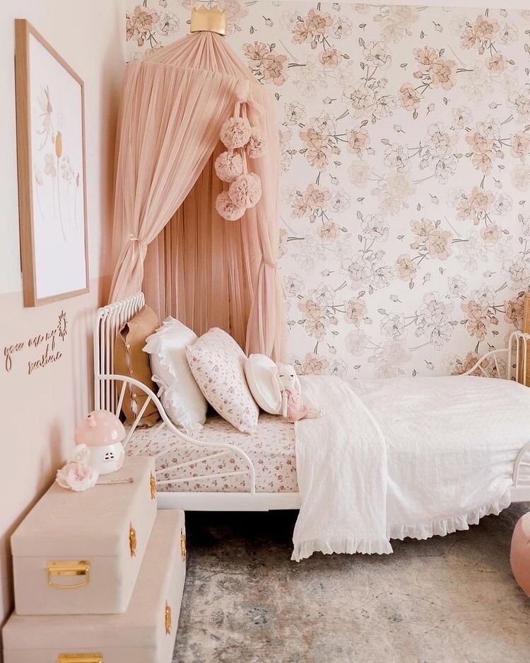 Boho Blooms II Removable Wallpaper