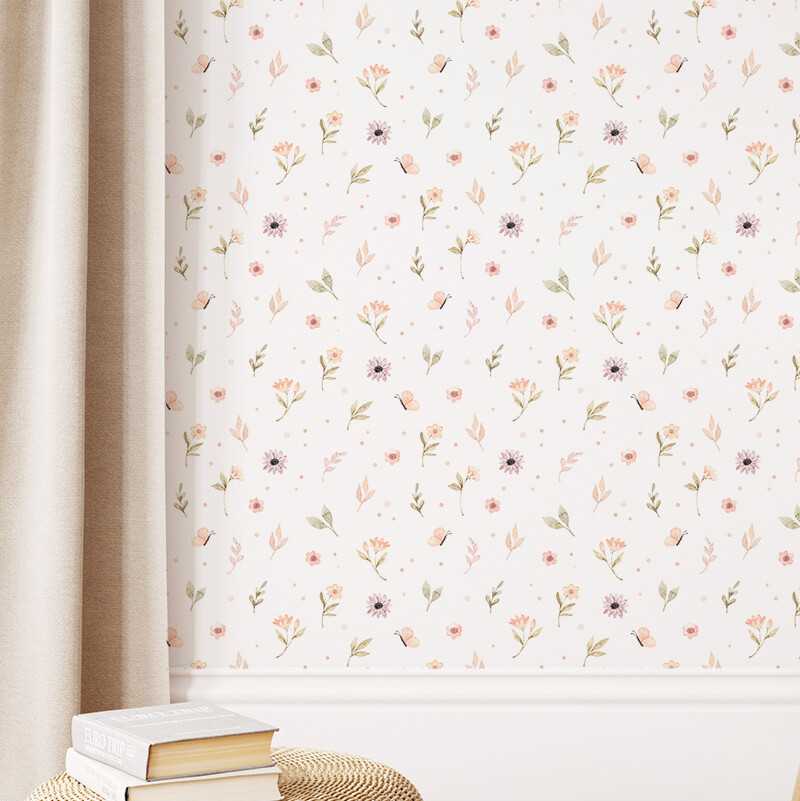 Spring Meadow Removable Wallpaper