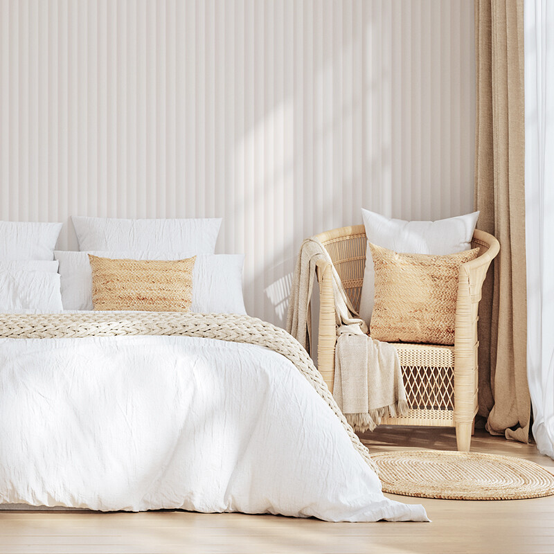 Le Virage Removable Wallpaper (curved look - colour options)