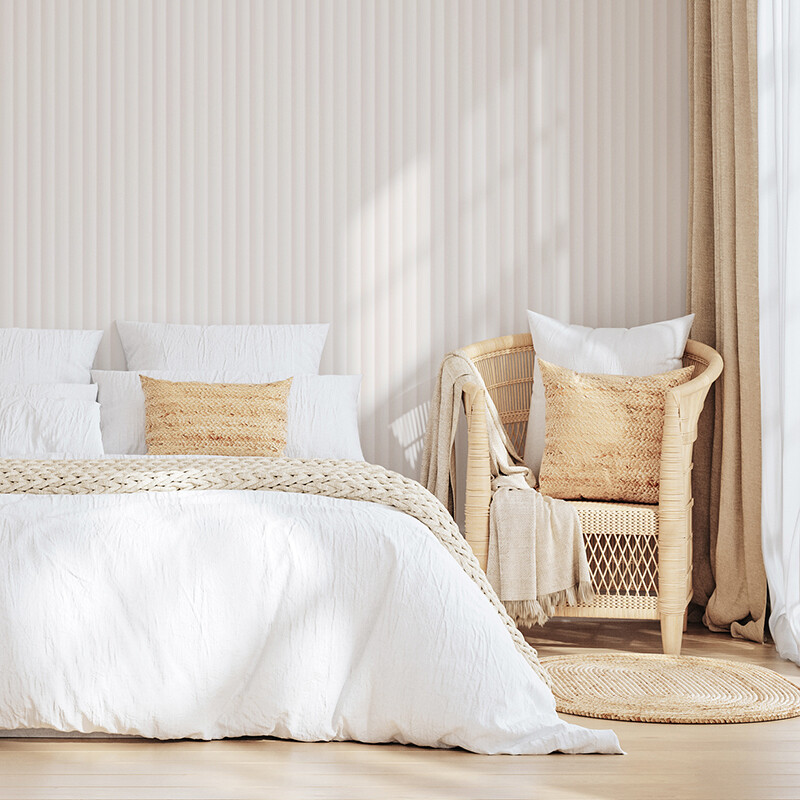 Le Virage Removable Wallpaper (curved look - colour options)