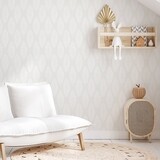 Neutral Fronds Removable Wallpaper