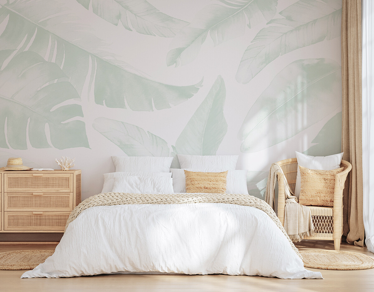 Paradise Palms Mural Removable Wallpaper (colour options)