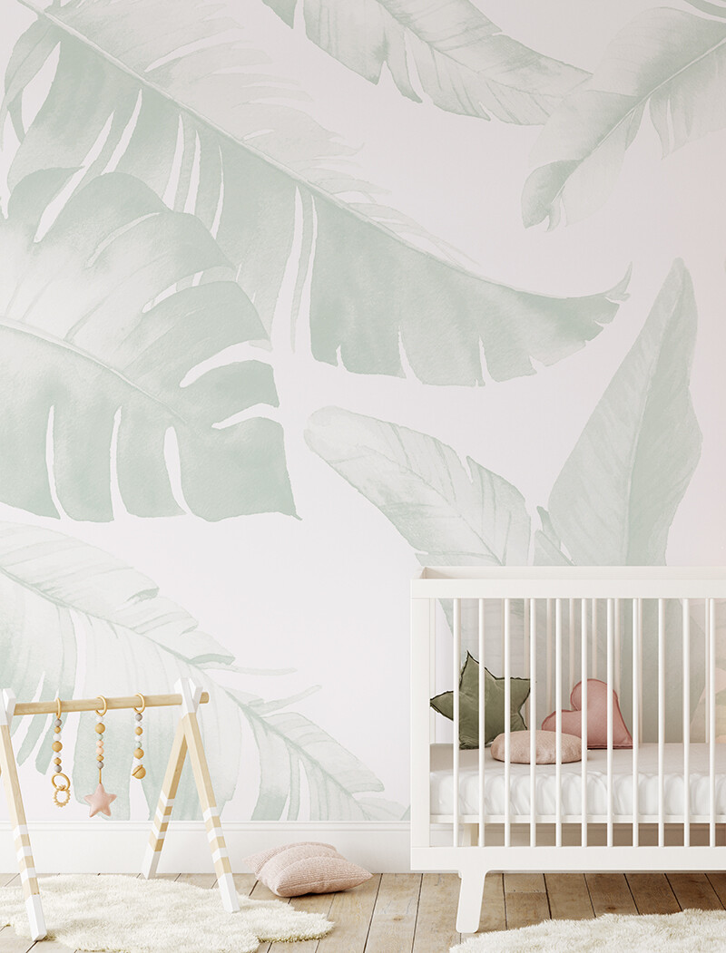 Paradise Palms Mural Removable Wallpaper (colour options)