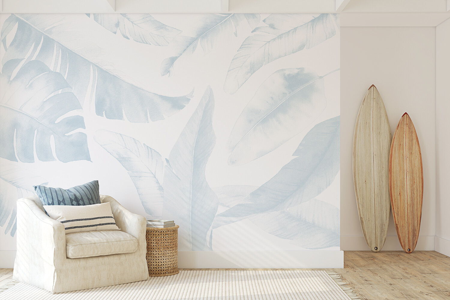 Paradise Palms Mural Removable Wallpaper (colour options)