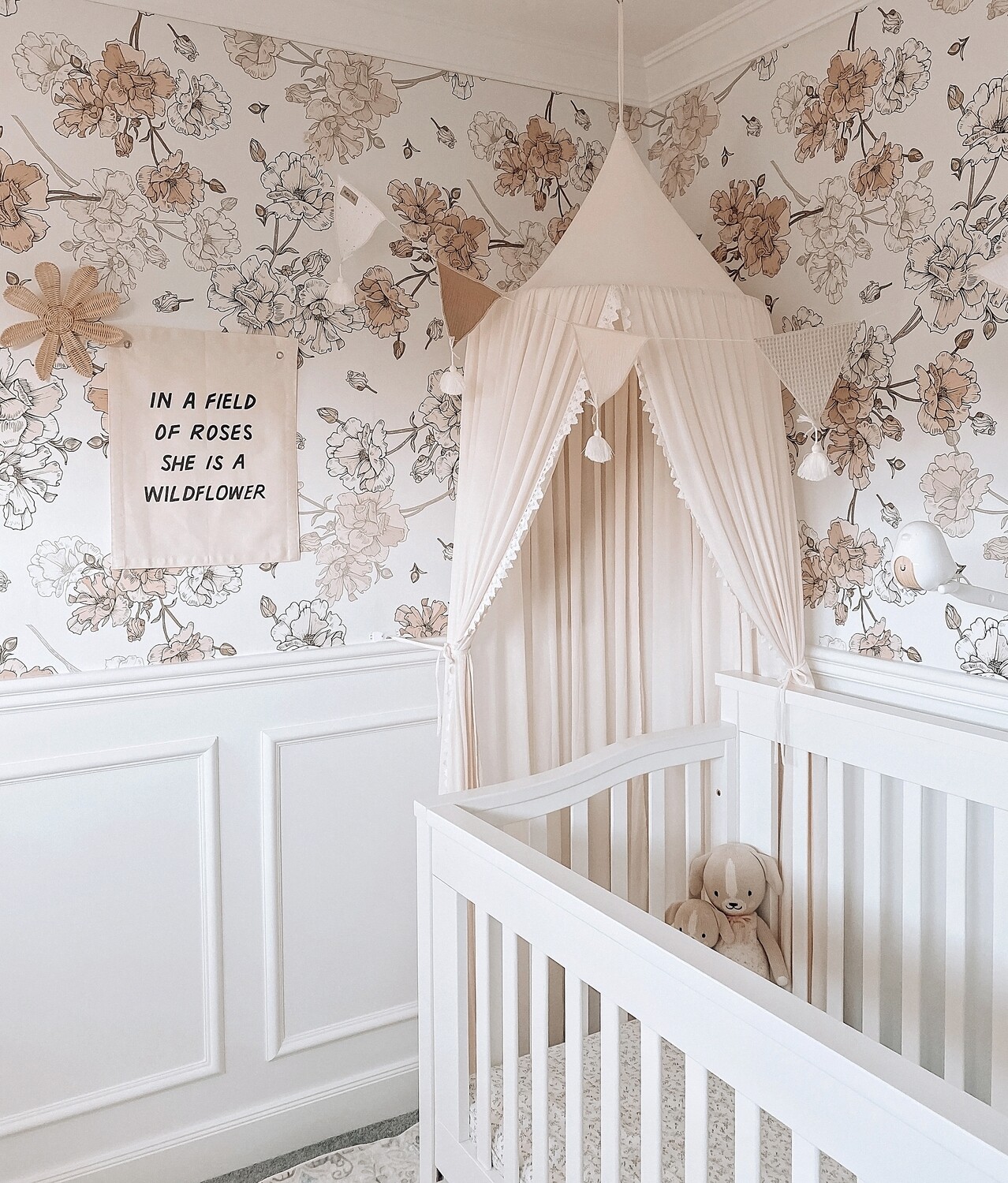 Boho Blooms Removable Wallpaper