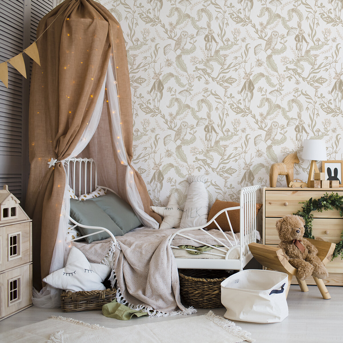 Forest Fairytale Removable Wallpaper
