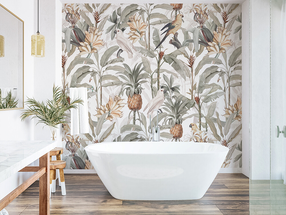 Tropical Jungle Removable Wallpaper