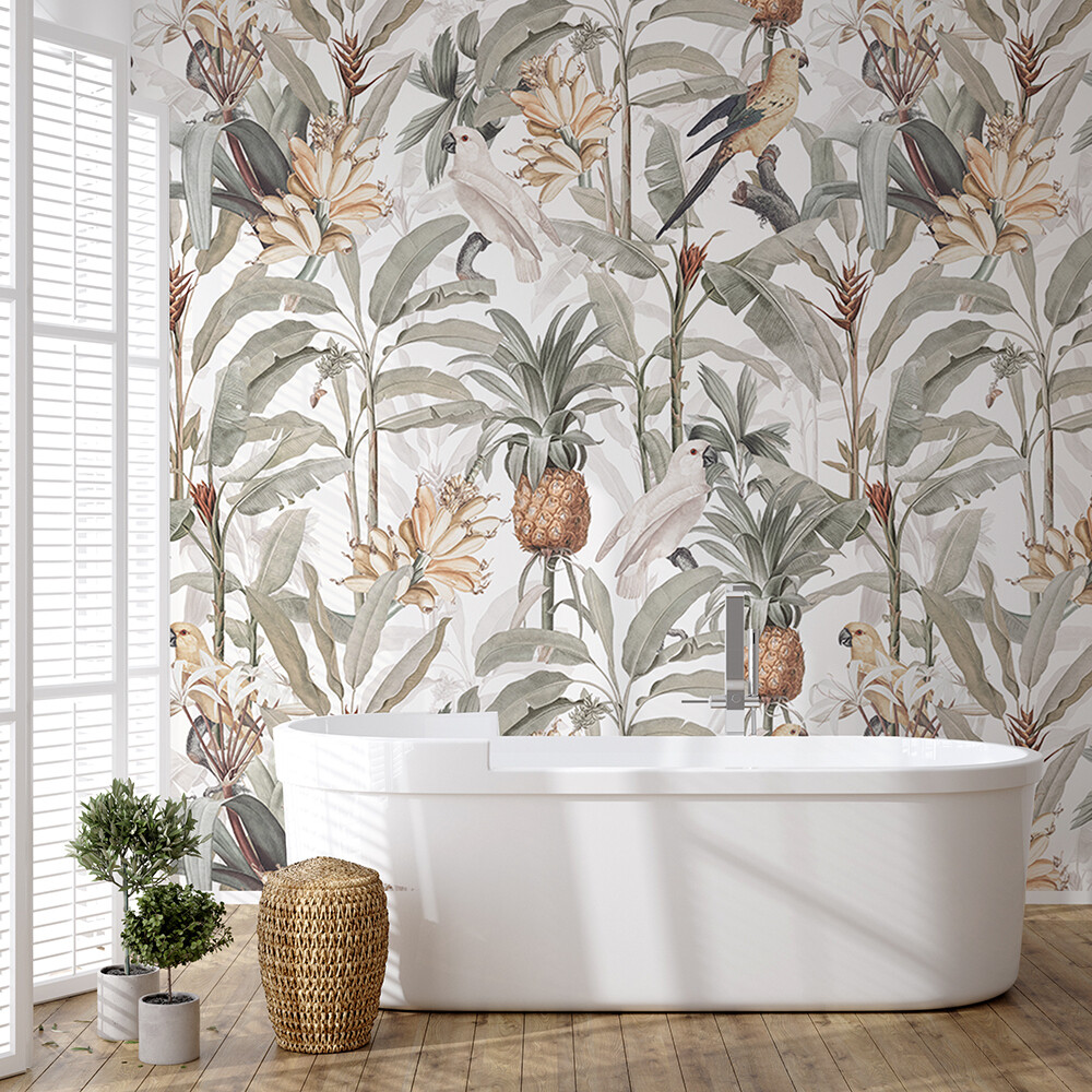 Tropical Jungle Removable Wallpaper