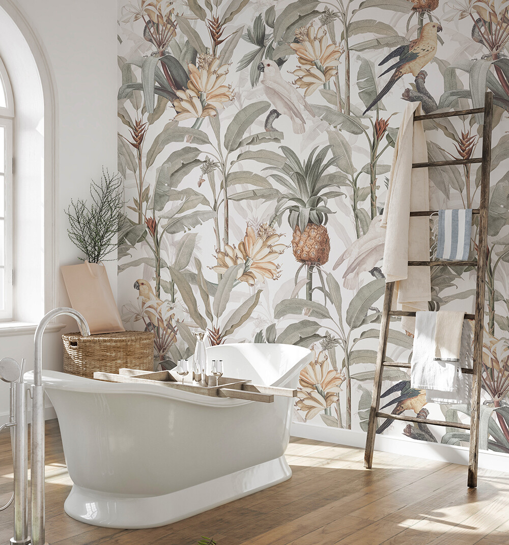 Tropical Jungle Removable Wallpaper