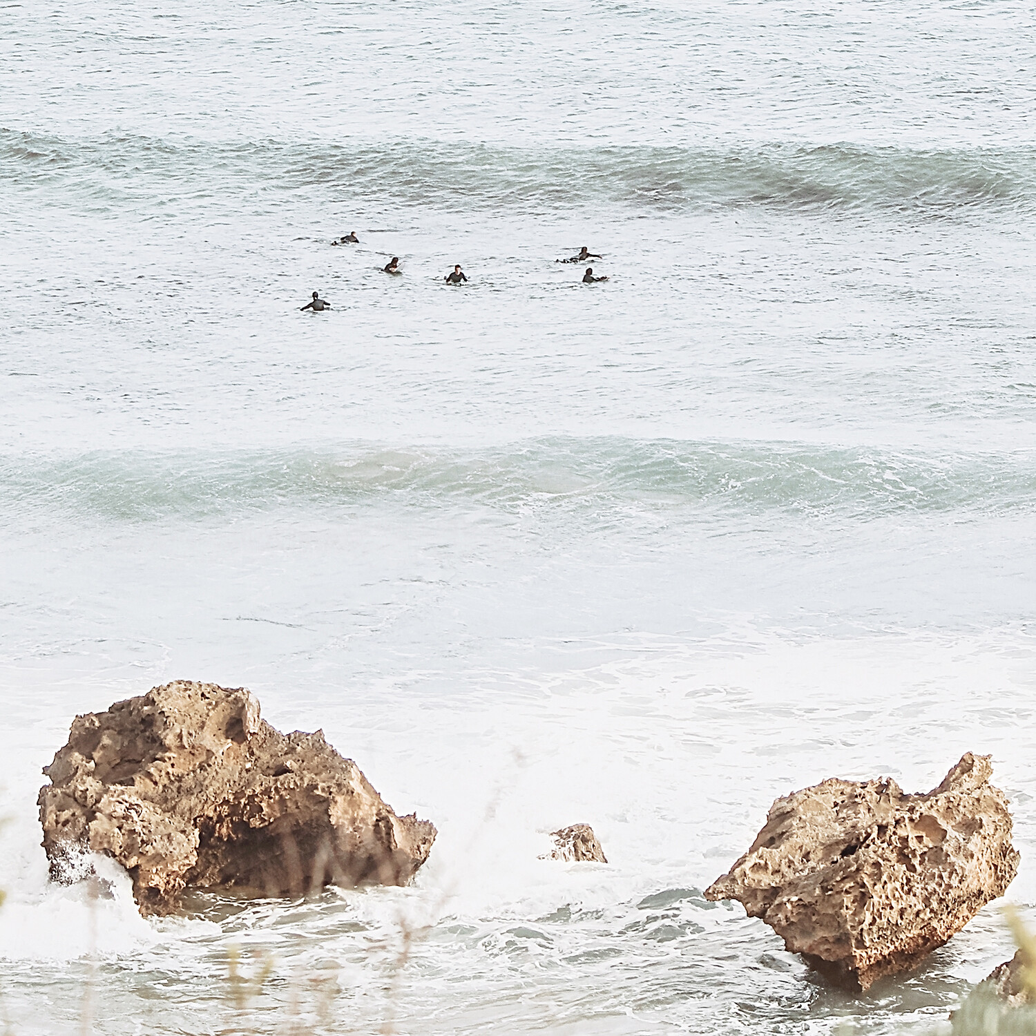 Peninsula Surfers (portrait)