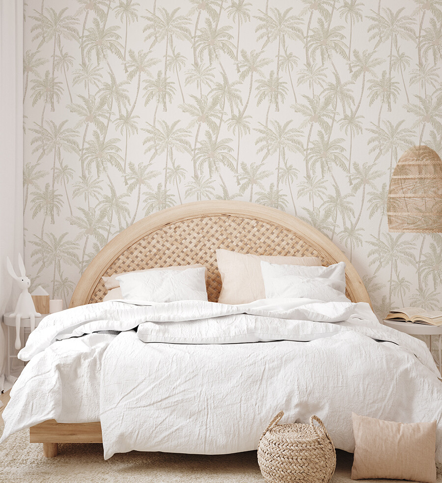 Palm Paradise Removable Wallpaper