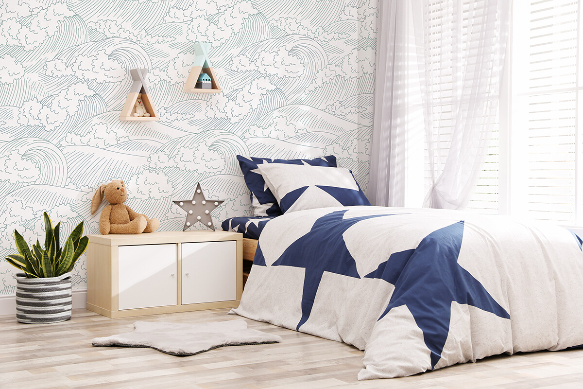 Ocean Waves Removable Wallpaper