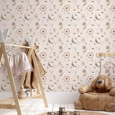 Meadow Dreaming Removable Wallpaper