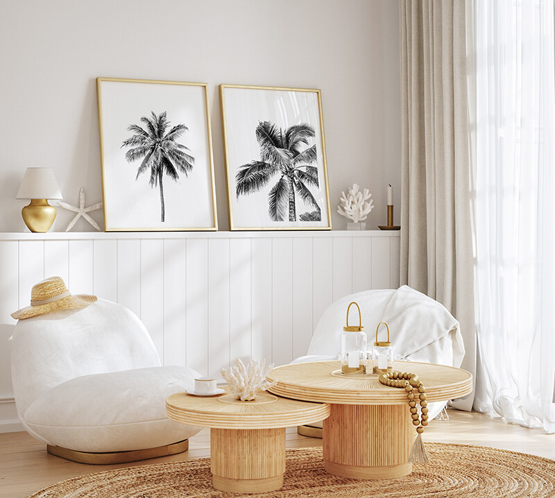 Single Palm I &amp; II Set