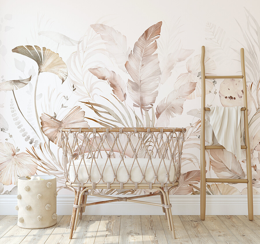 Boho Neutrals Mural Removable Wallpaper