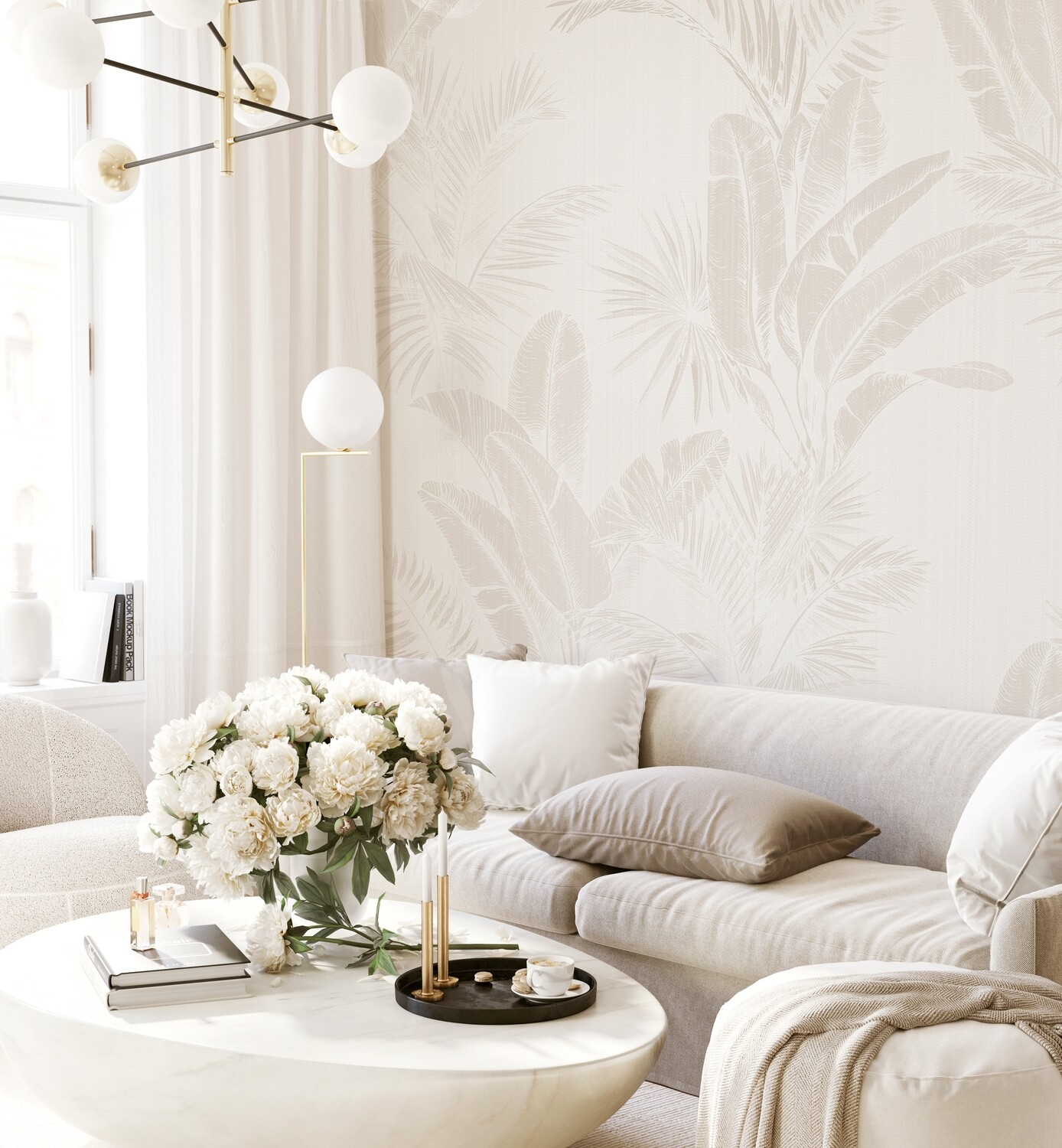 Luxe Exotica (Colour Options) Removable Wallpaper