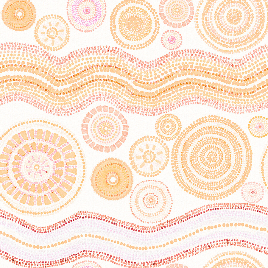 Kirrabindi Removable Wallpaper (more colour options)