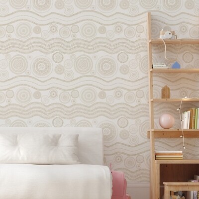 Kirrabindi Removable Wallpaper (more colour options)