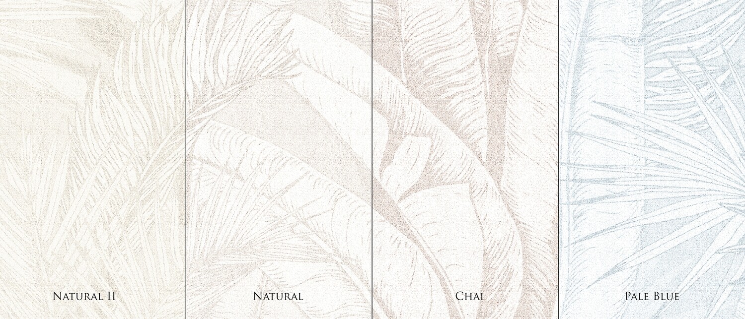 Luxe Palms Removable Wallpaper - Natural