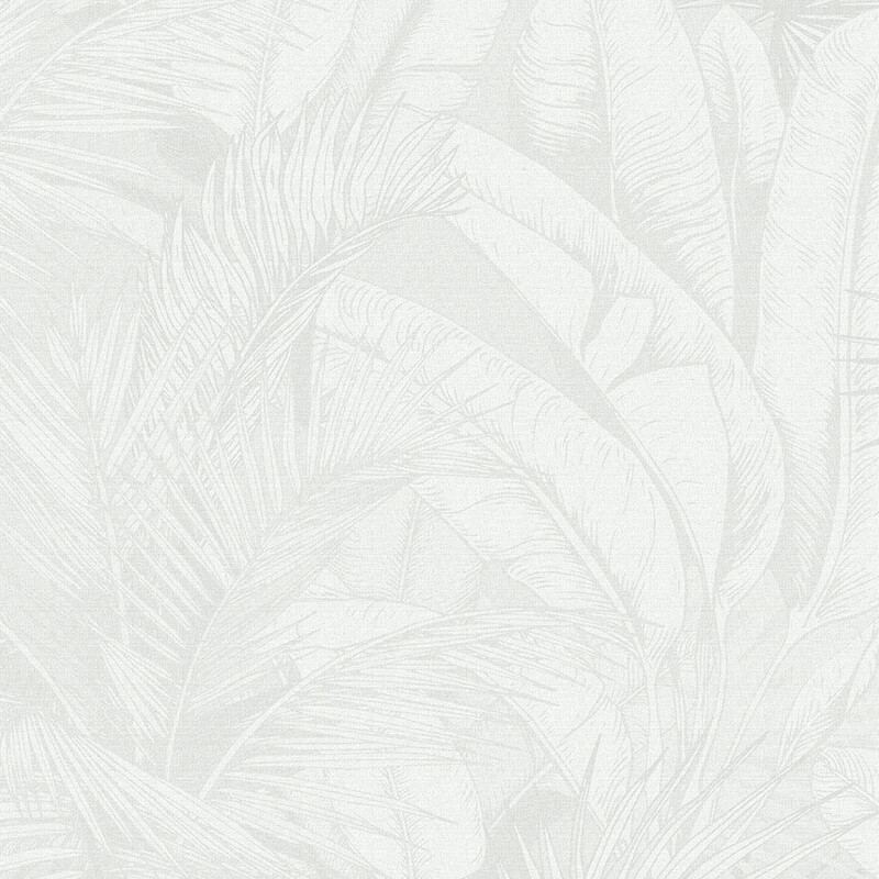 Luxe Palms - Pale Sage II Removable Wallpaper