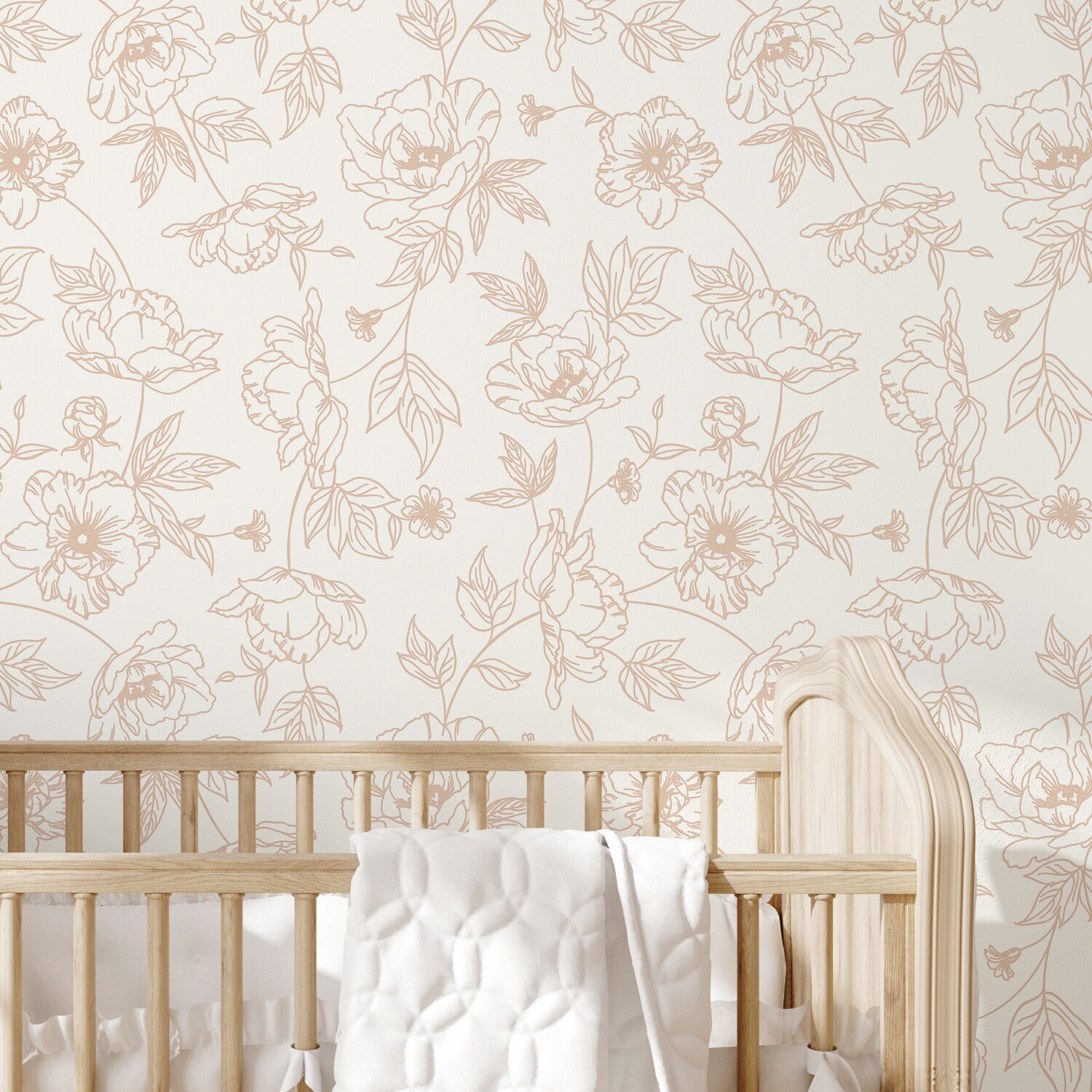 Peonies Removable Wallpaper