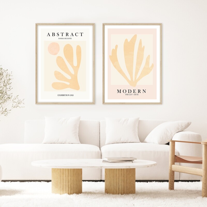 Modern Matisse I & II Set