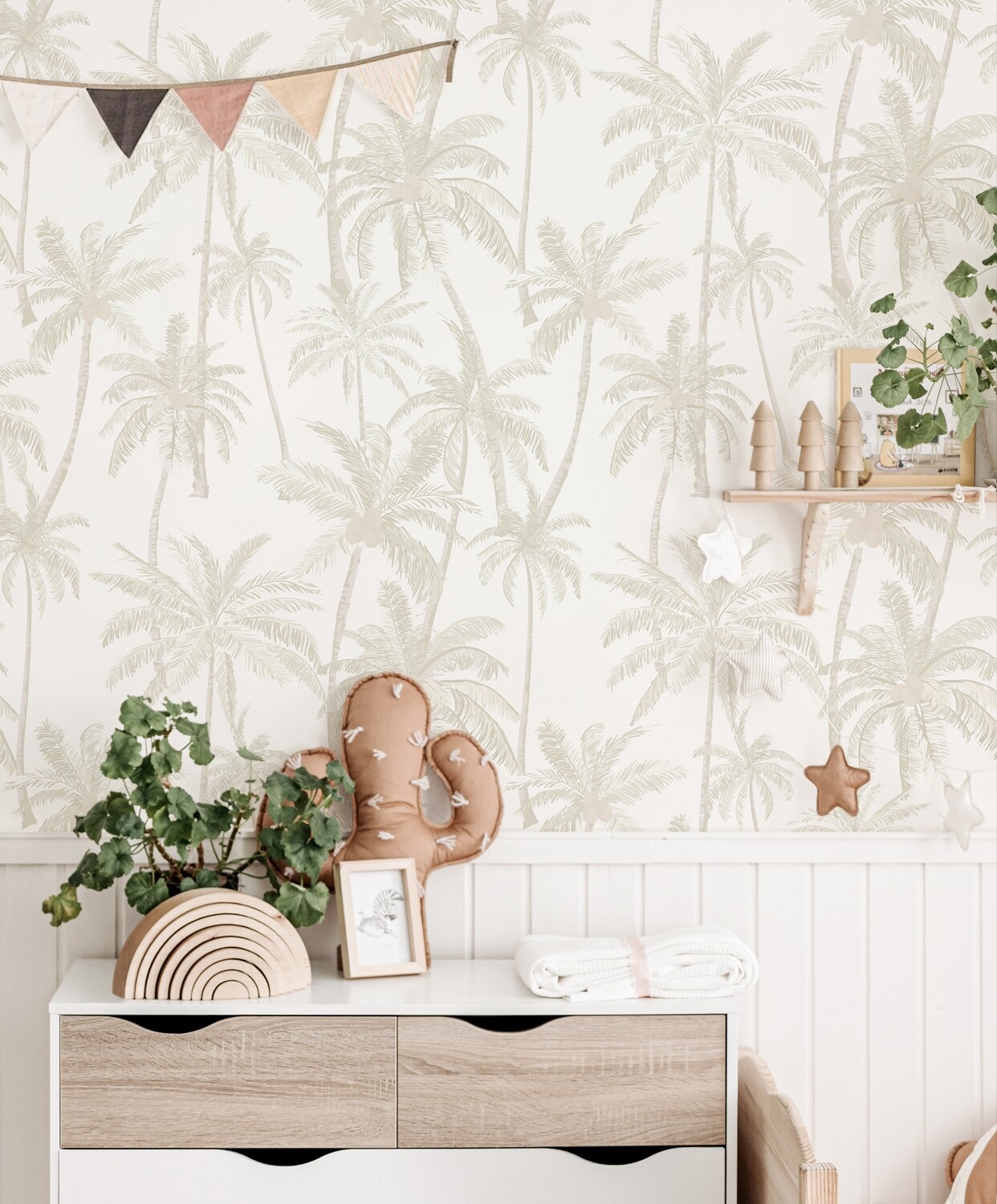 Palm Paradise Removable Wallpaper