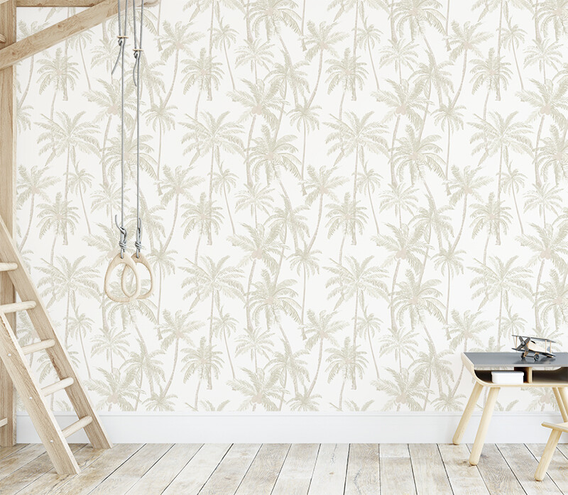 Palm Paradise Removable Wallpaper