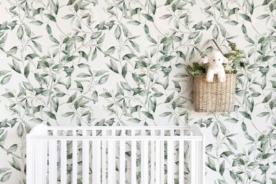 Gum Leaves Removable Wallpaper