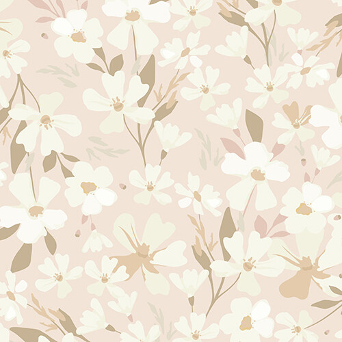 Blooming Blush Removable Wallpaper